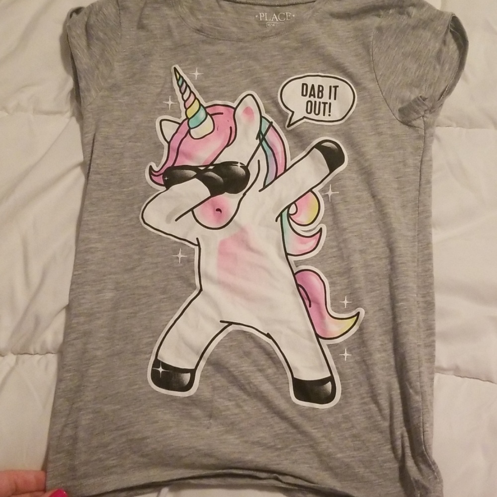 Unicorn dab shirt